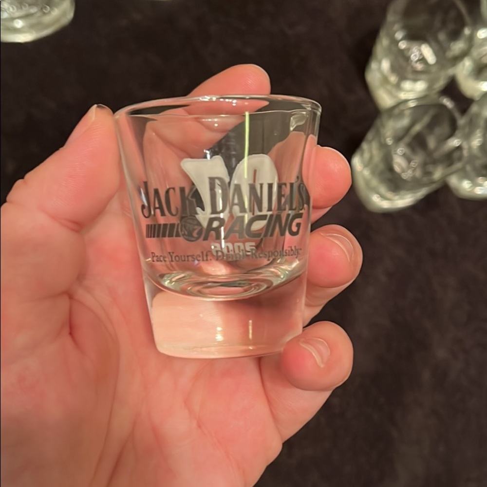 Jack Daniel’s shot glasses